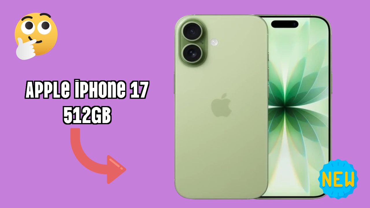 Apple IPhone 17 512GB at ₹102,900 - Complete Specifications