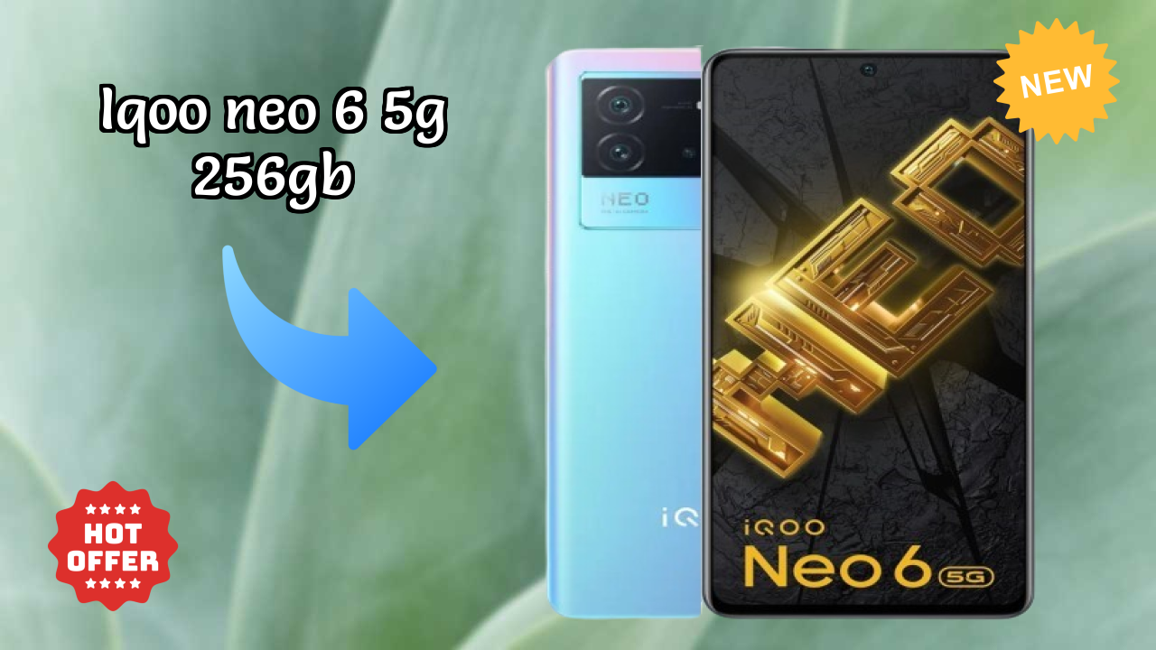 IQOO Neo 6 5G 256GB Display Review: 6.62 Inches (16.81 Cm) Screen Test