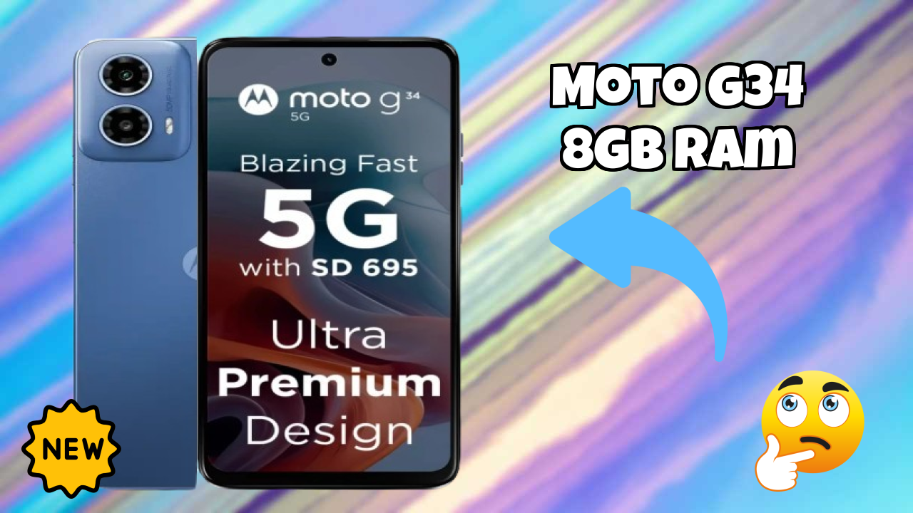 Moto G34 8GB RAM Price: ₹12,999 - Is It Worth Buying?
