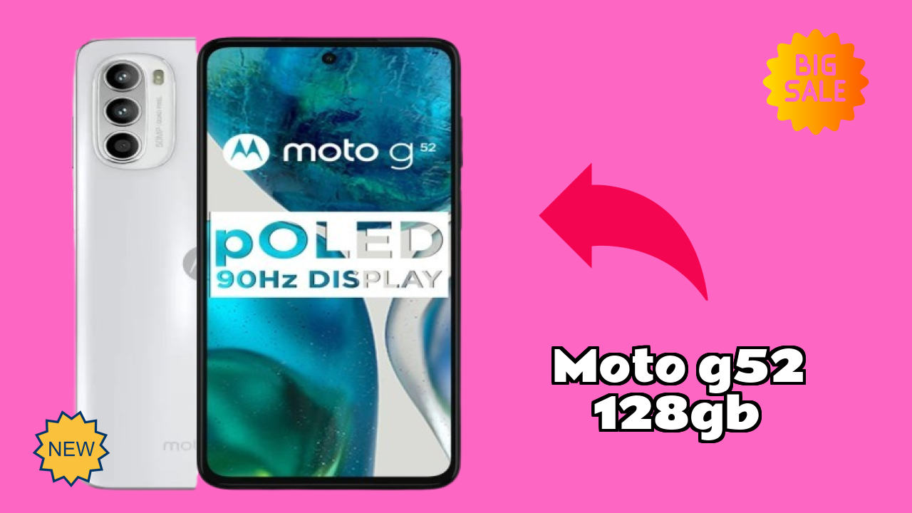 Moto G52 128GB Display Size: 6.6 Inches (16.76 Cm) Screen Review