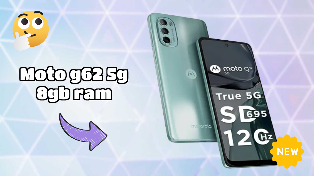 Moto G62 5G 8GB RAM Gaming Performance: Snapdragon 695 Benchmarks