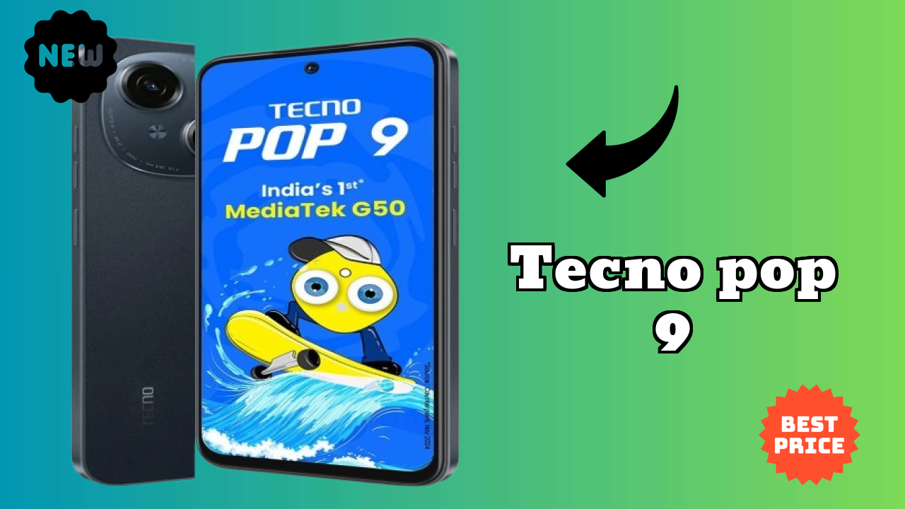 Tecno Pop 9 Price Drop: Just ₹6,499 Available Now